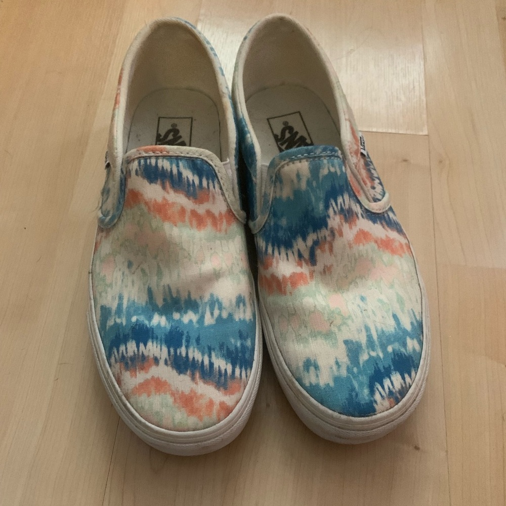 Tie Die Vans Shoes Sneakers 9.5